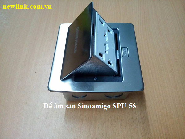 Ổ cắm điện âm sàn SINO AMIGO SPU-5S